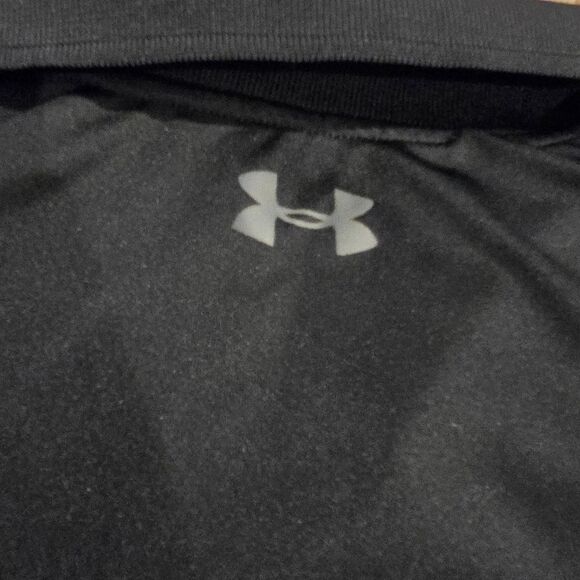 Under Armour Green Striped and Black Polo Shirts - Picture 3 of 10